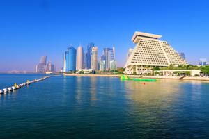 Qatar, Katar, Doha, Tourism, Fuß, Fahrrad, Besucheraufkommen, Land, Fußball, Bahn